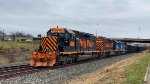 WE 7005 now shoves the loads back to the Wheeling.